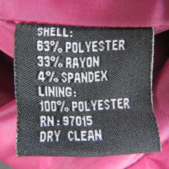 Larry Levine Black Women's Pantsuit Blazer & Straight Leg Dress Pants 4 Small - Picture 5 of 9